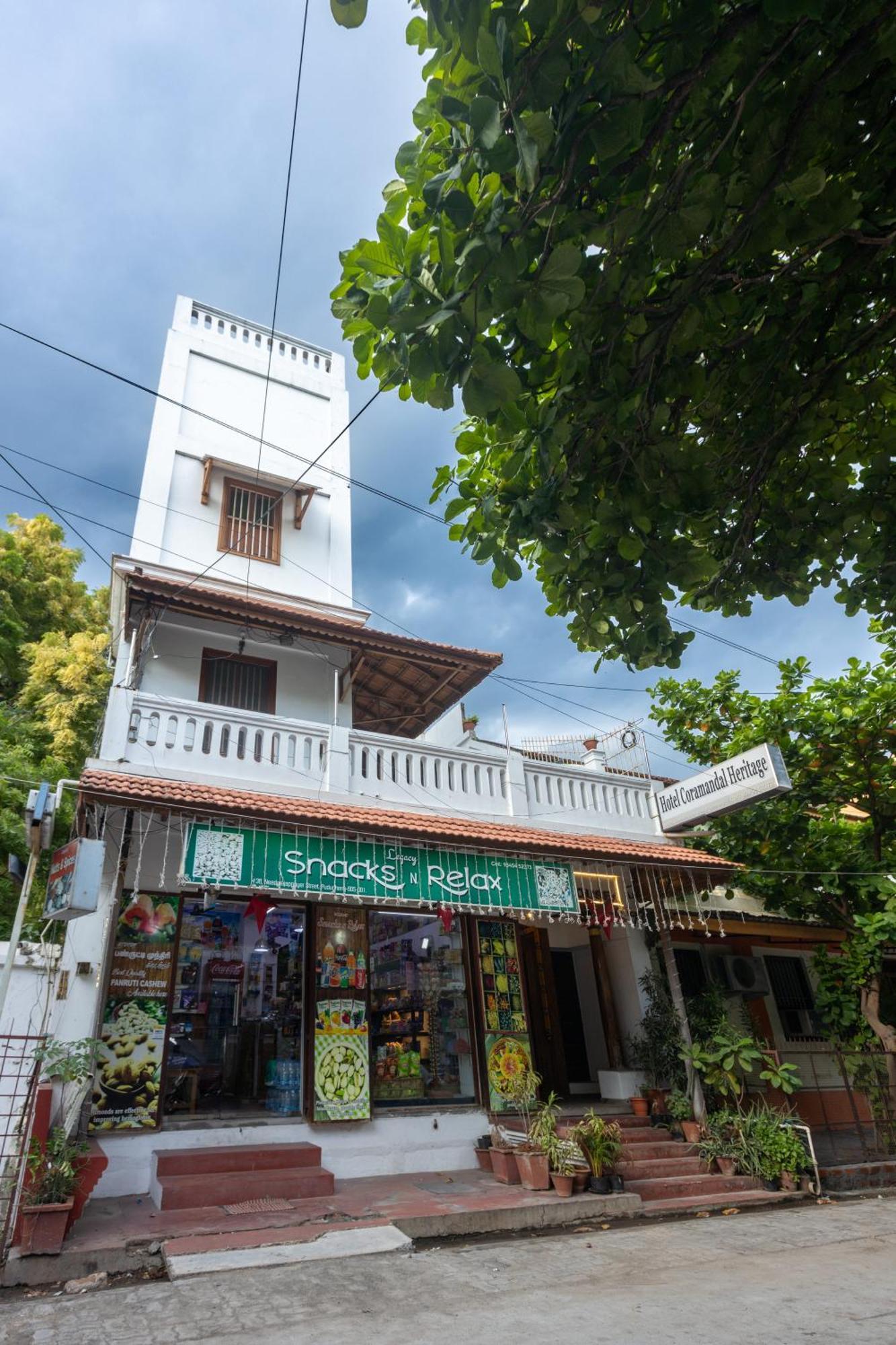 Coramandal Heritage Pondicherry Exterior foto