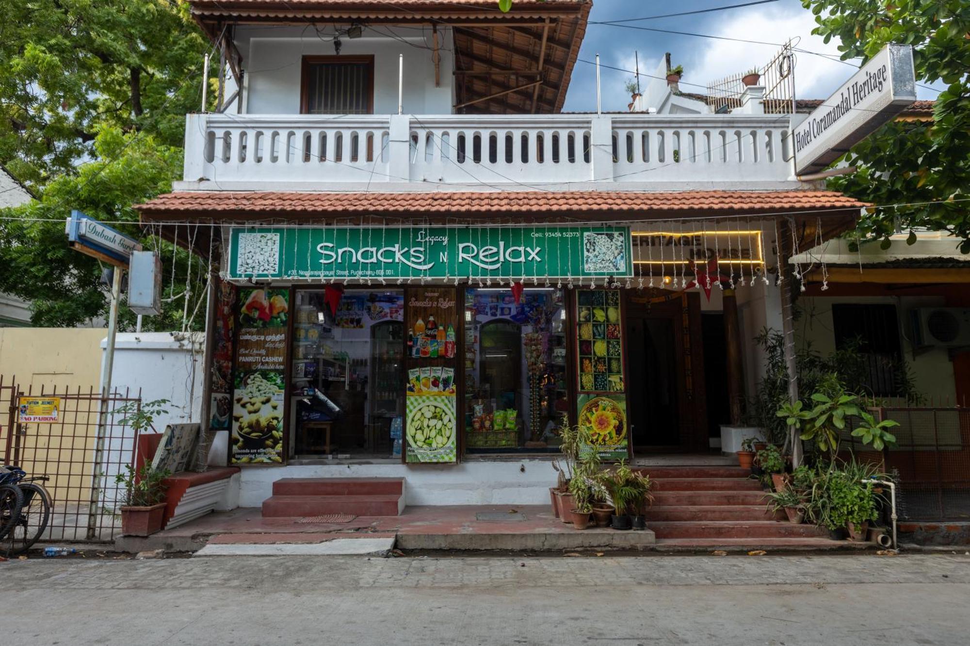 Coramandal Heritage Pondicherry Exterior foto